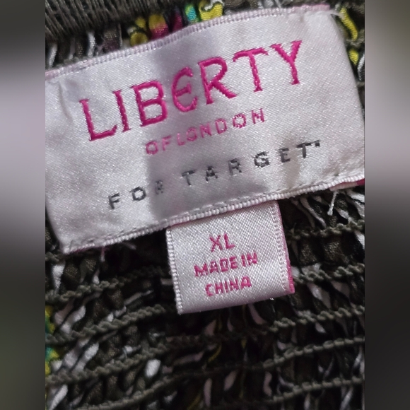 Liberty of London Ruffle Dress, Plus Size 1x - Picture 2 of 2